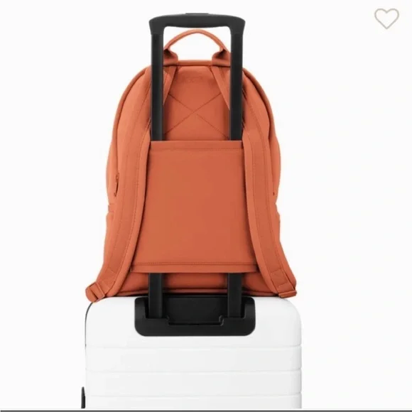 Dagne Dover Medium Orange Backpack Dagne Dover Dakota Medium Backpack in Goji 15x14 | eBay main image 2